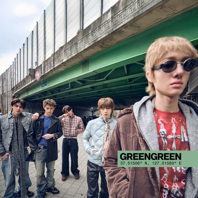Album cover art for GREENGREEN_playextended