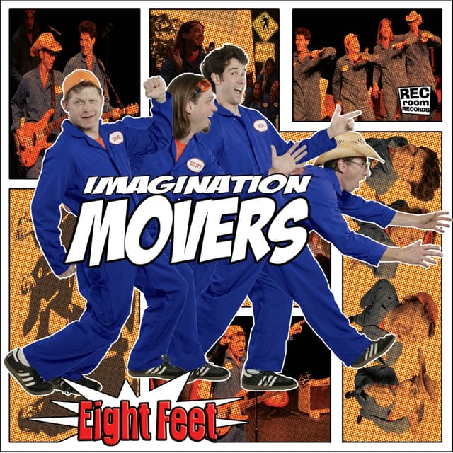 Album cover art for Eight Feet