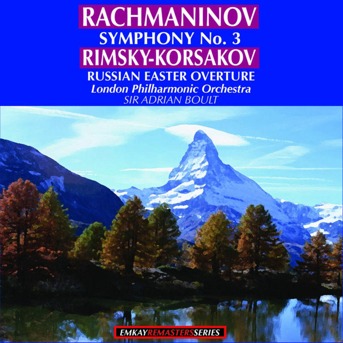 Rachmaninov: Symphony No.3 In A Minor, Op.44,Rimsky-Korsakov: Russian Easter Overture, Op. 36 (stereo Remaster)