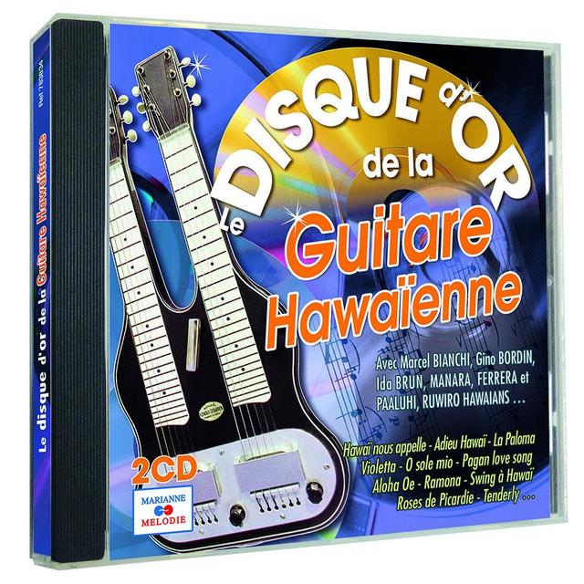 Album cover art for Le disque d'or de la guitare hawaïenne