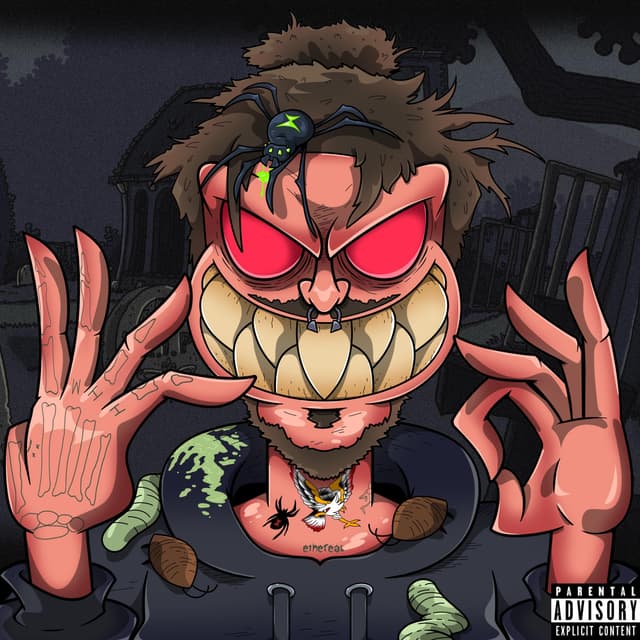 Album cover art for Blood Bender Mixtape