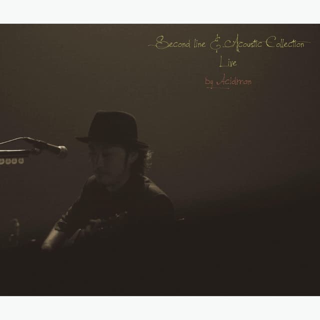 Album cover art for Second Line & Acoustic Live