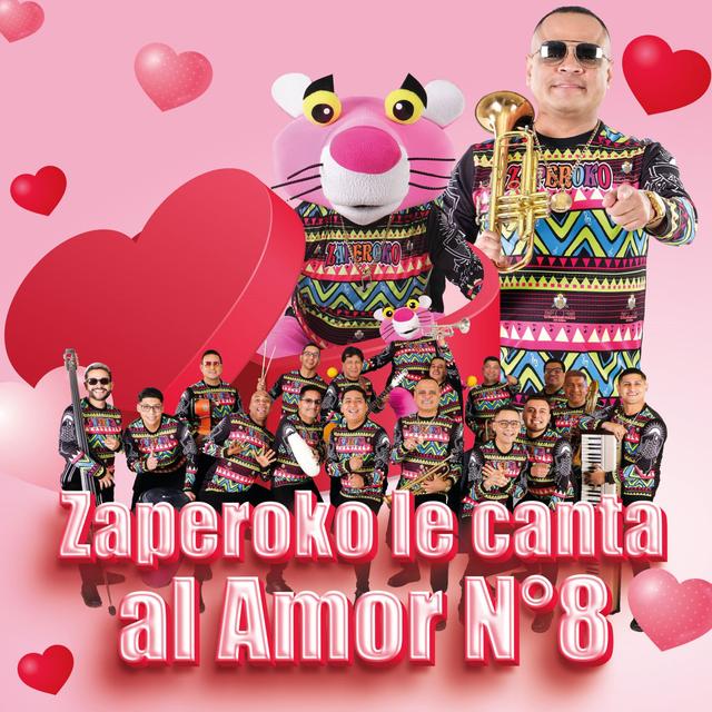 Album cover art for Le Canta al Amor, 8° Edición