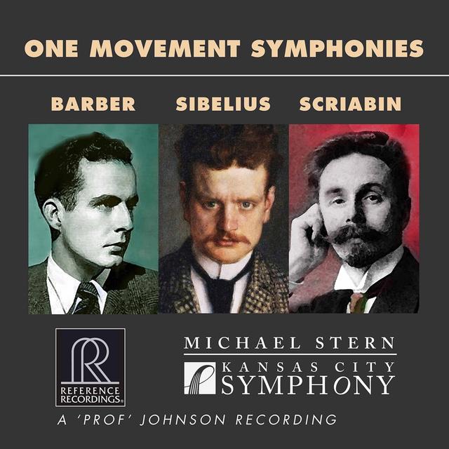 Album cover art for One Movement Symphonies