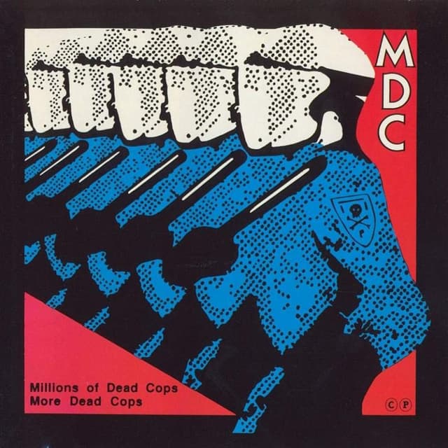 Album cover art for Millions Of Dead Cops / More Dead Cops