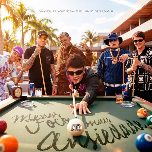 Album cover art for Menos Foco Mais Ansiedade (Ce Ta Nervosa)