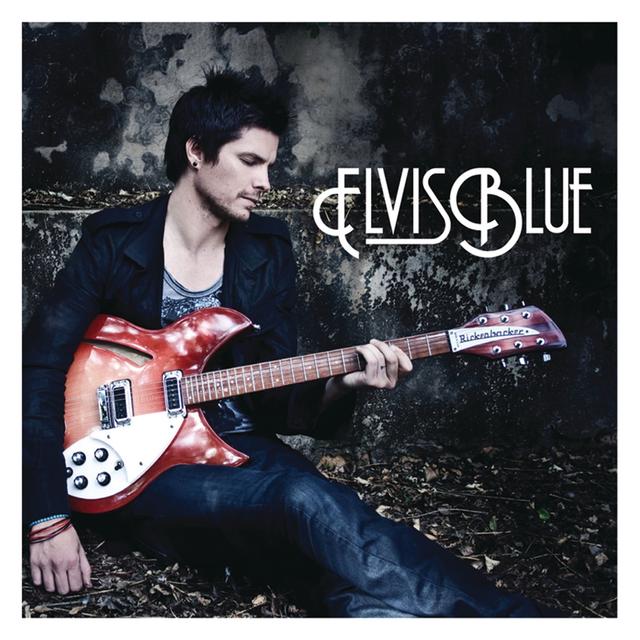 Album cover art for Elvis Blue