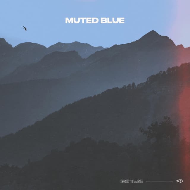 Album cover art for Muted Blue