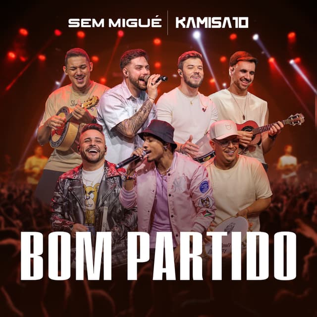 Album cover art for Bom Partido (Ao Vivo)