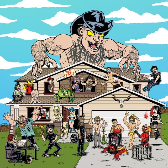 Album cover art for TOO FAST
