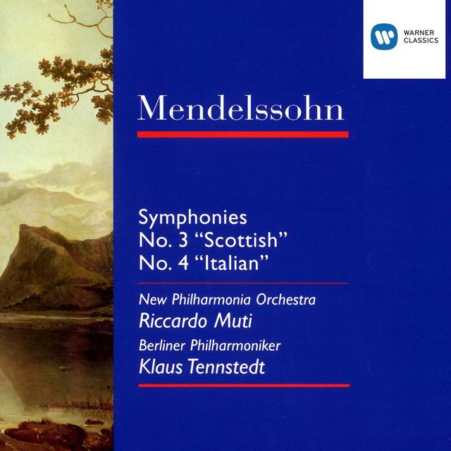 Album cover art for Mendelssohn: Symphonies Nos. 4 & 3