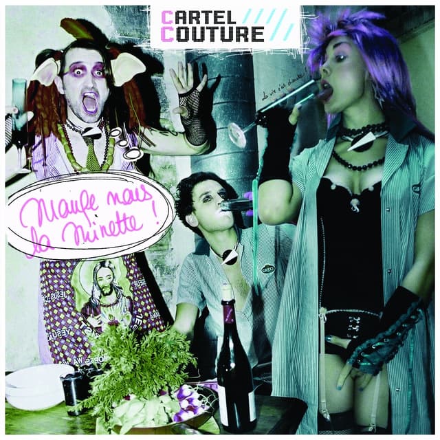 Album cover art for Mange Nous La Minette! Ep