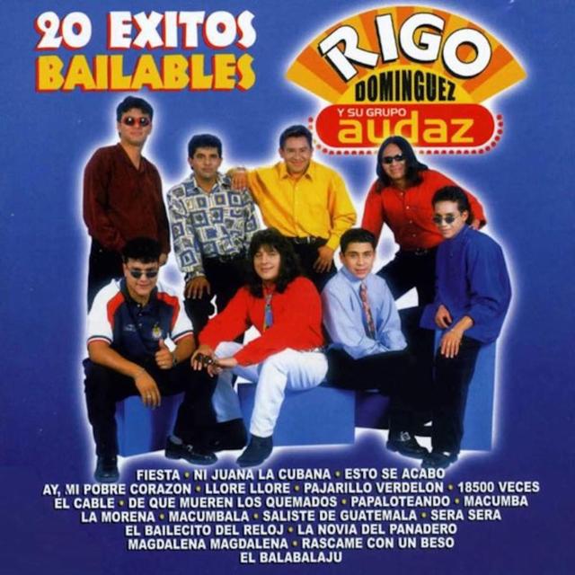 Album cover art for 20 Éxitos Bailables