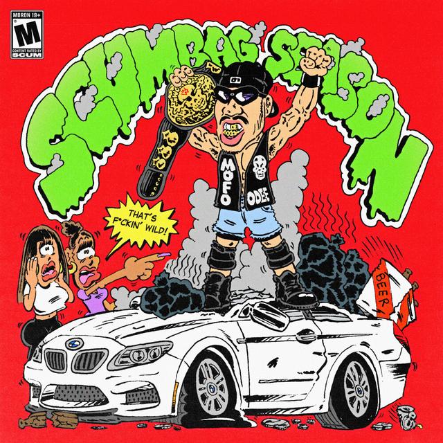 Album cover art for SCUMBAG SEASON