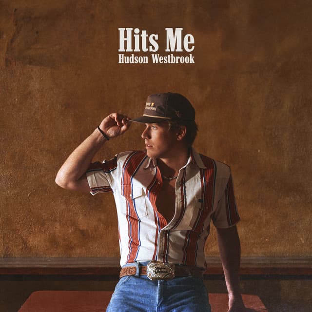 Album cover art for Hits Me
