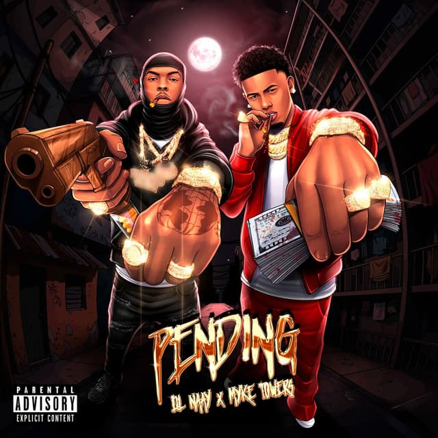 Album cover art for PENDING