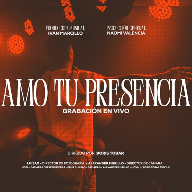 Album cover art for Amo tu presencia