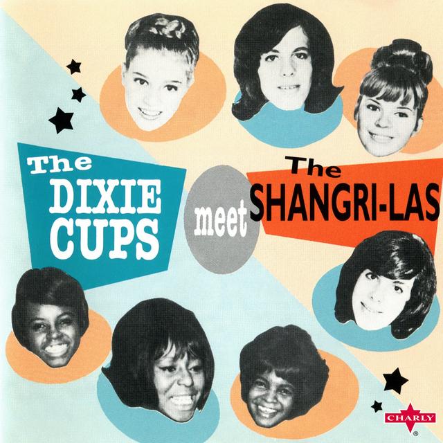 Album cover art for The Dixie Cups Meet the Shangri-Las