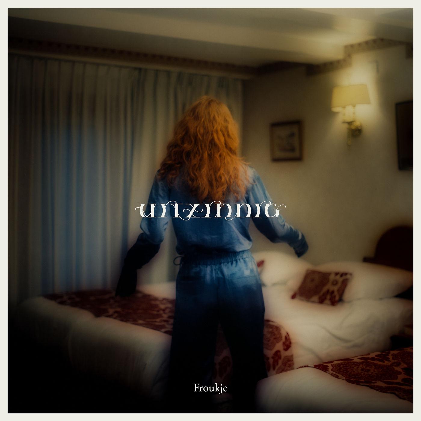 Lyric cover art as blurred background