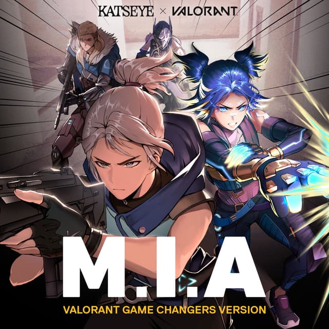 Album cover art for M.I.A (VALORANT Game Changers Version)