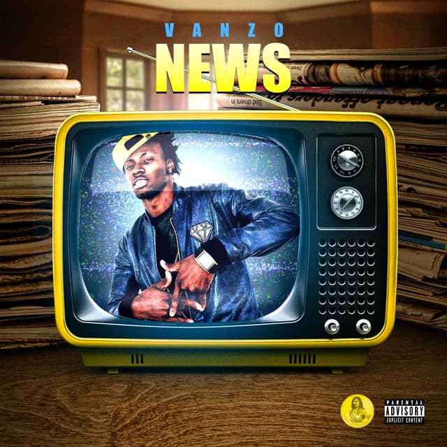 Album cover art for News