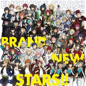 Album cover art for 『あんさんぶるスターズ!!』アプリ主題歌 「BRAND NEW STARS!!」 - Single