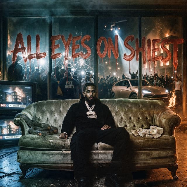 Album cover art for All Eyes on Shiest