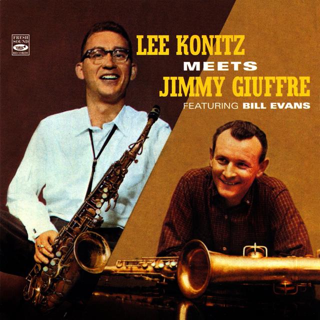 Album cover art for Lee Konitz Meets Jimmy Giuffre