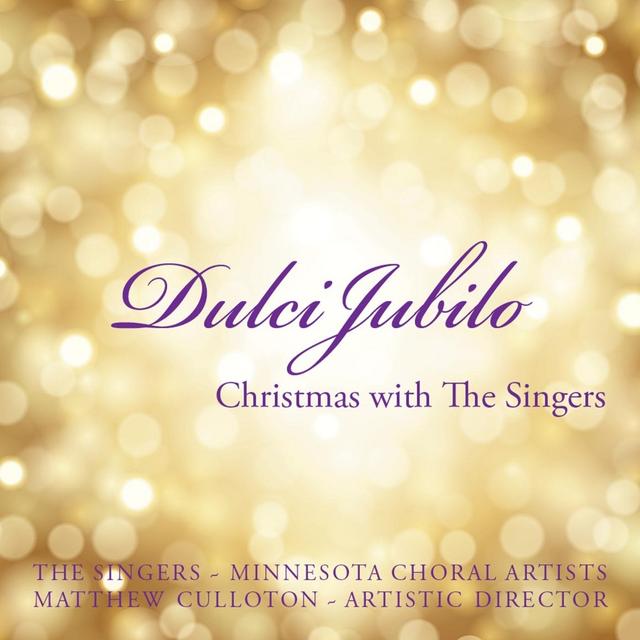 Album cover art for Dulci Jubilo: Christmas With The Singers