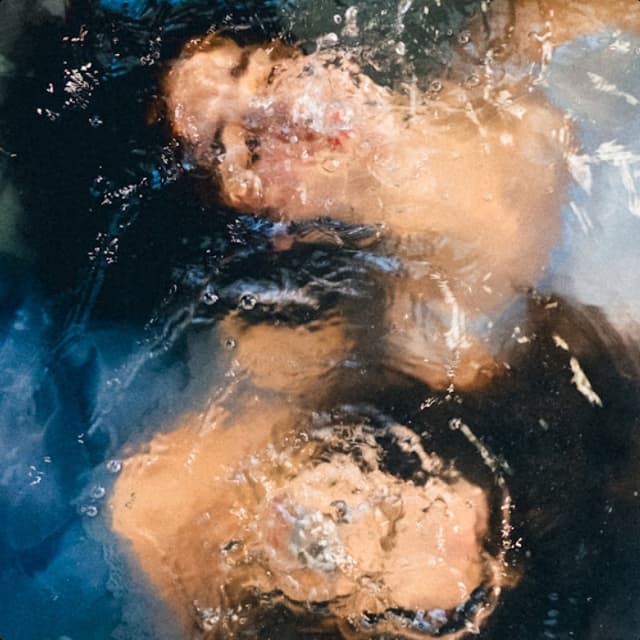 Album cover art for Once In A Blue Moon