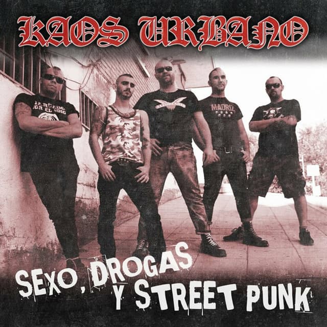 Album cover art for Sexo, drogas y street punk