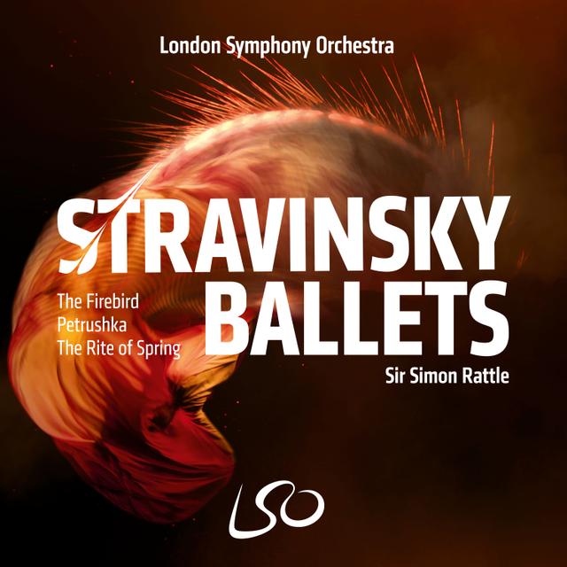 Album cover art for Stravinsky Ballets