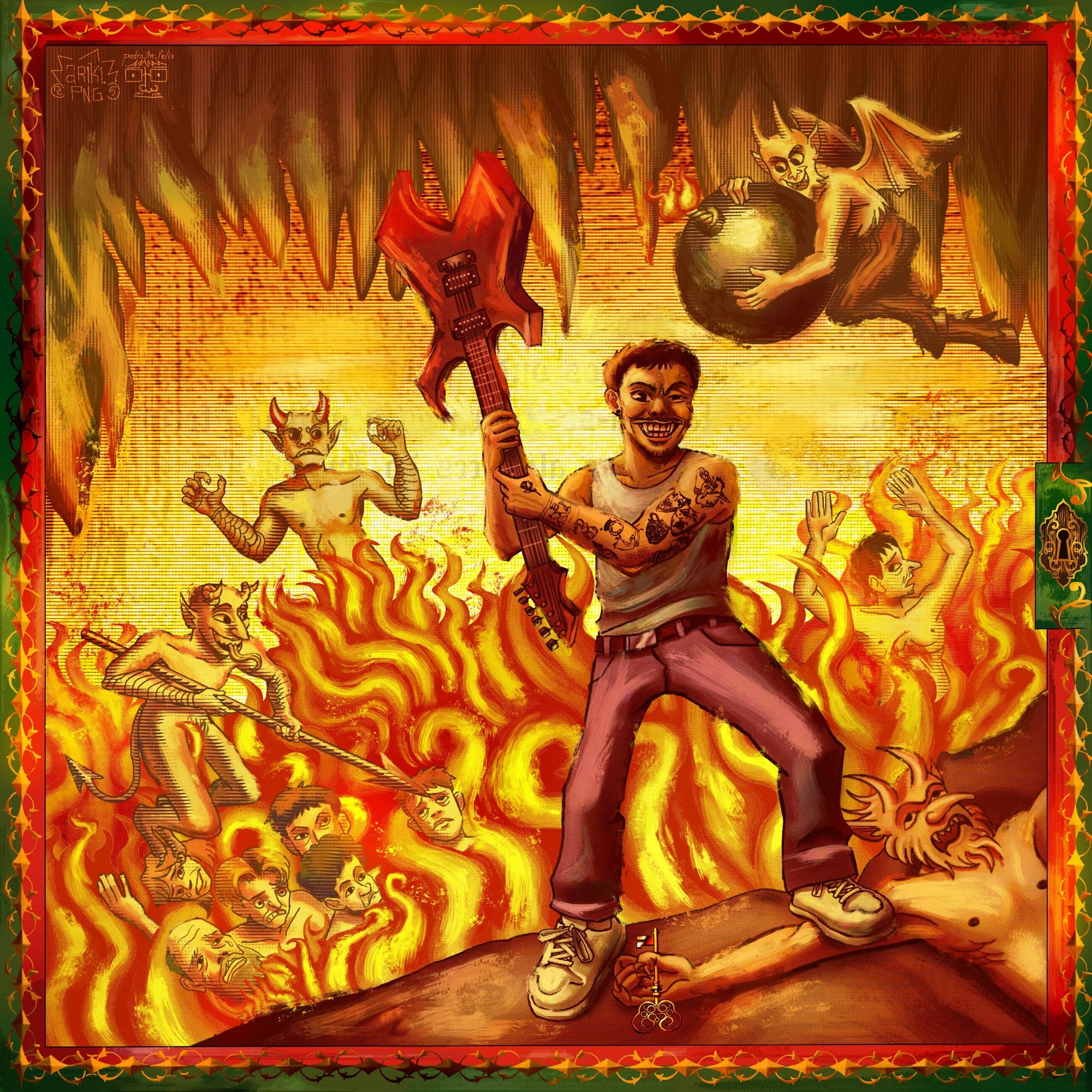 Lyric cover art
