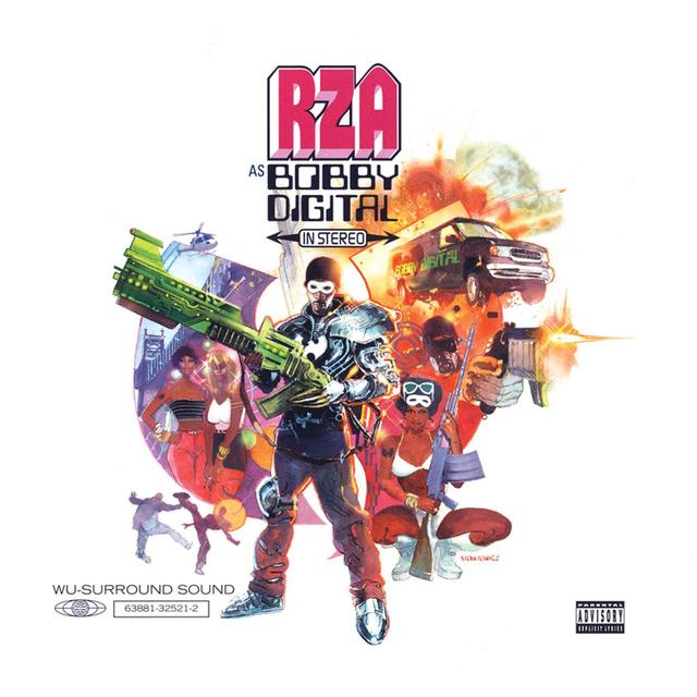 Album cover art for RZA as Bobby Digital in Stereo