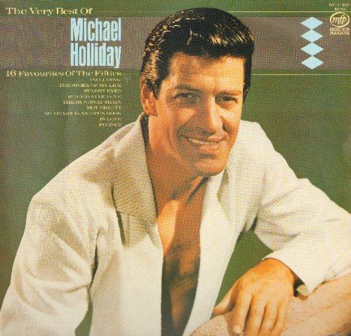 Album cover art for The Very Best of Michael Holliday