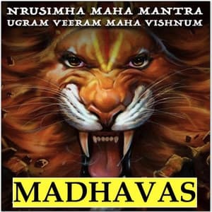 Album cover art for Nrusimha Maha Mantra (Ugram Veeram Maha Vishnum)