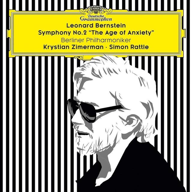 Album cover art for Bernstein: Symphony No. 2 "The Age of Anxiety"