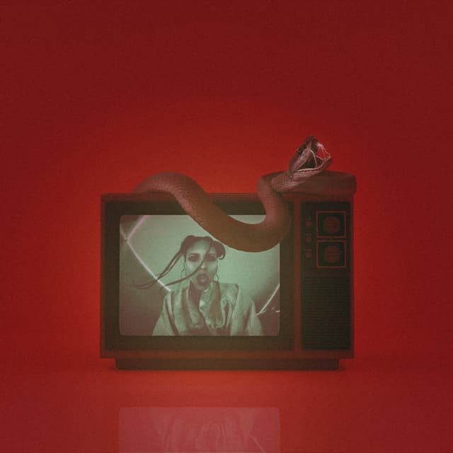Album cover art for Red Noise