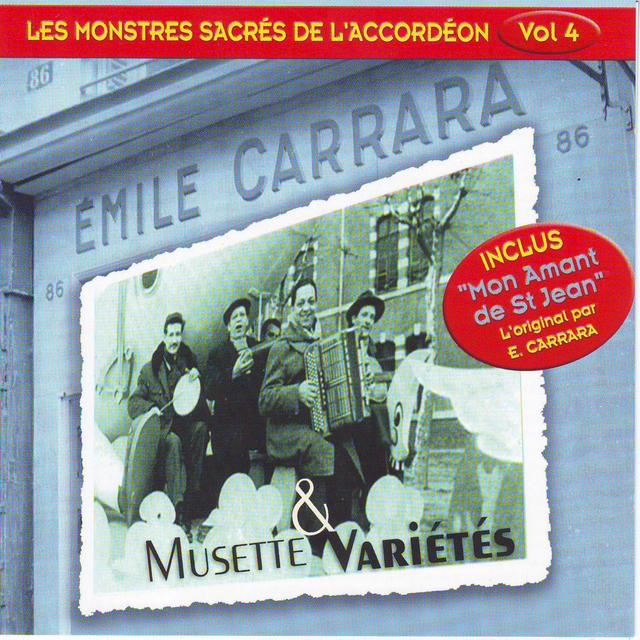 Album cover art for Musette Et Varietes Les Monstres Sacres De L'accordeon Vol.4