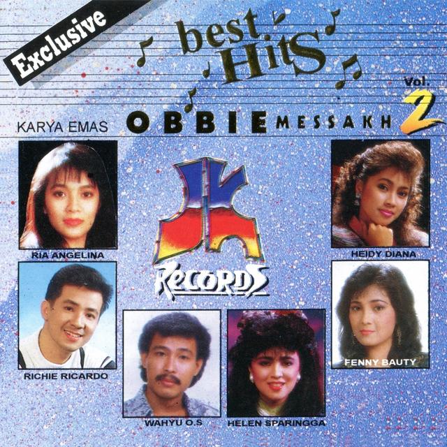 Album cover art for Best Hits Obbie Messakh Vol 2