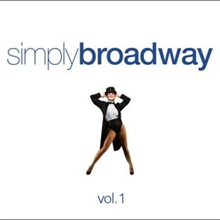 Album cover art for Simply Broadway Volume 1