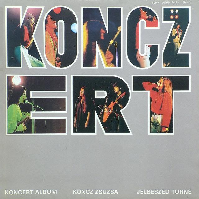 Album cover art for Konczert