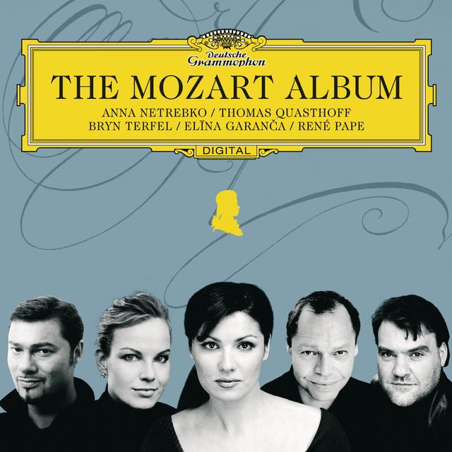Album cover art for The Mozart Album