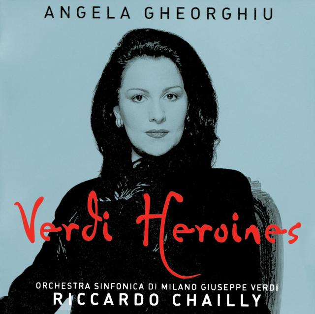 Album cover art for Verdi Heroines