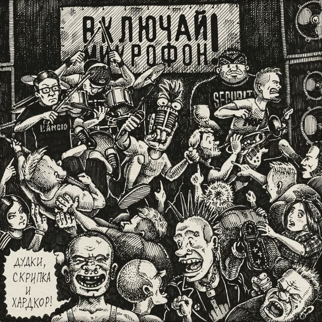 Album cover art for Дудки, скрипка и хардкор!