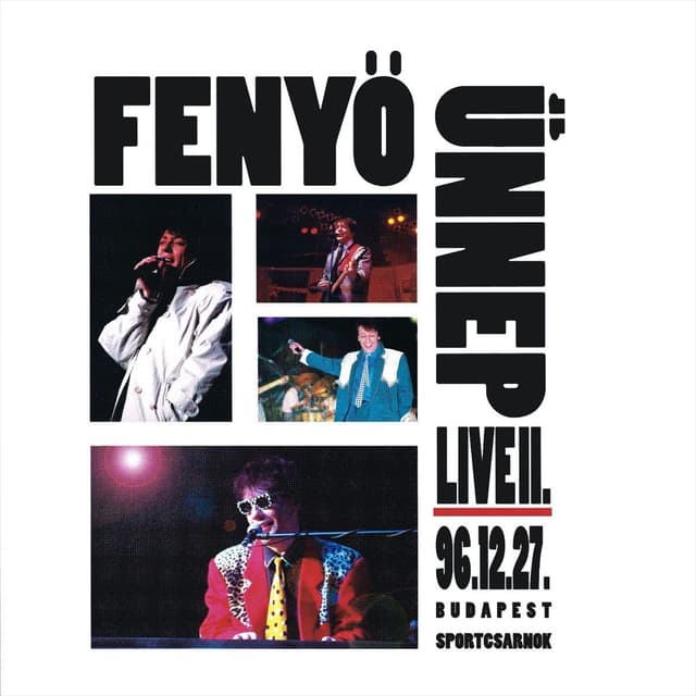 Album cover art for Fenyő Ünnep (Live Il.)