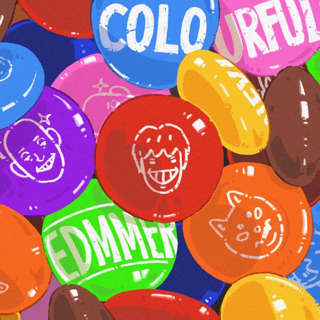 Album cover art for Colourful