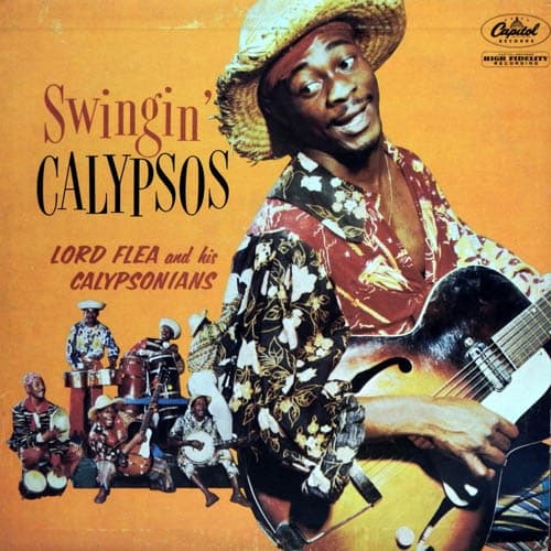 Album cover art for Swingin' Calypsos