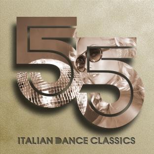 Album cover art for 55 Italian Dance Classics