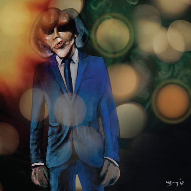 Album cover art for The Blue Elephant